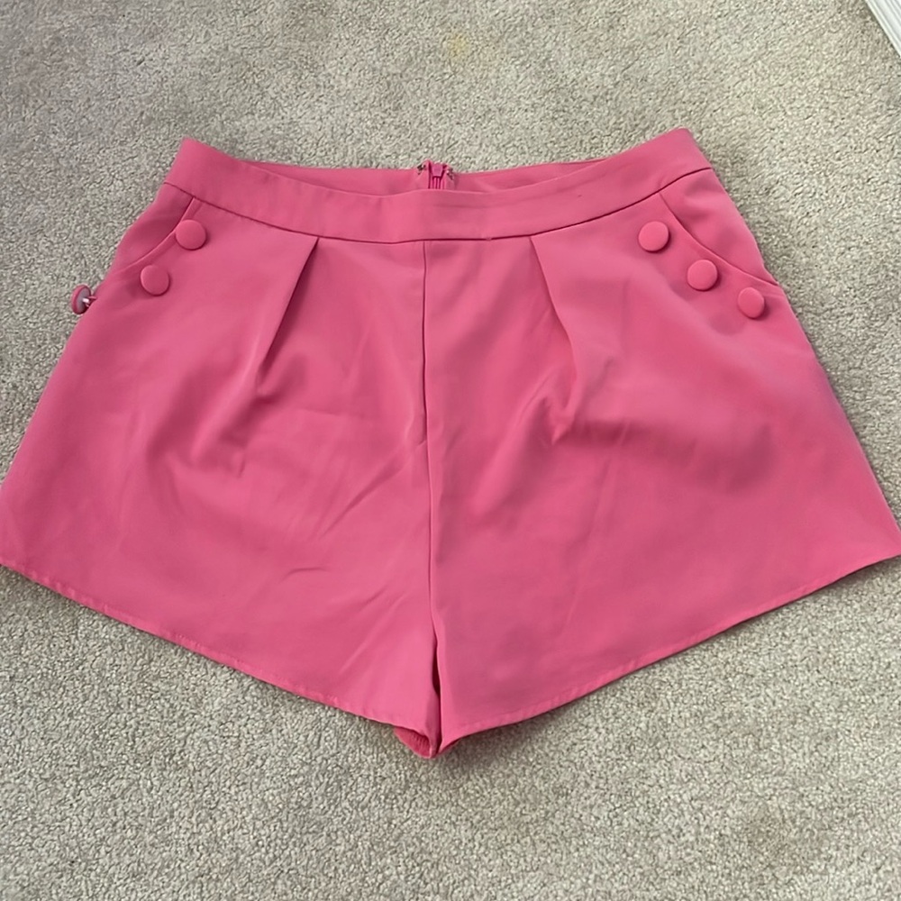 Pink shorts never worn